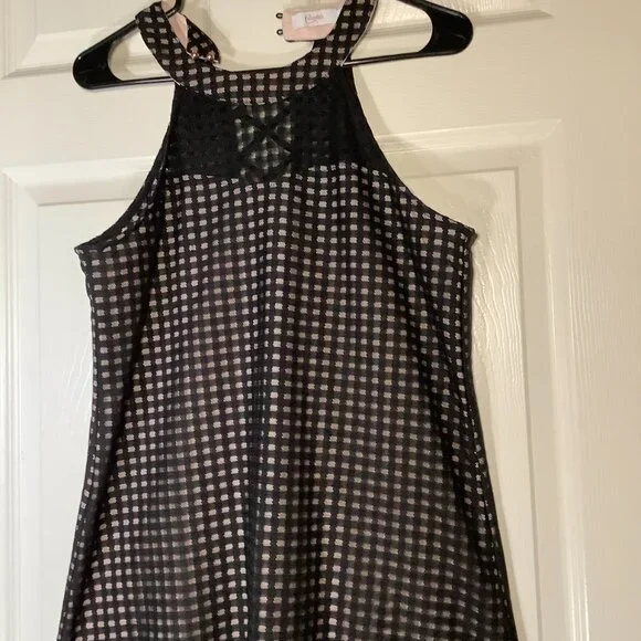 Candies Black Criss Cross back Dress - Picture 5 of 5